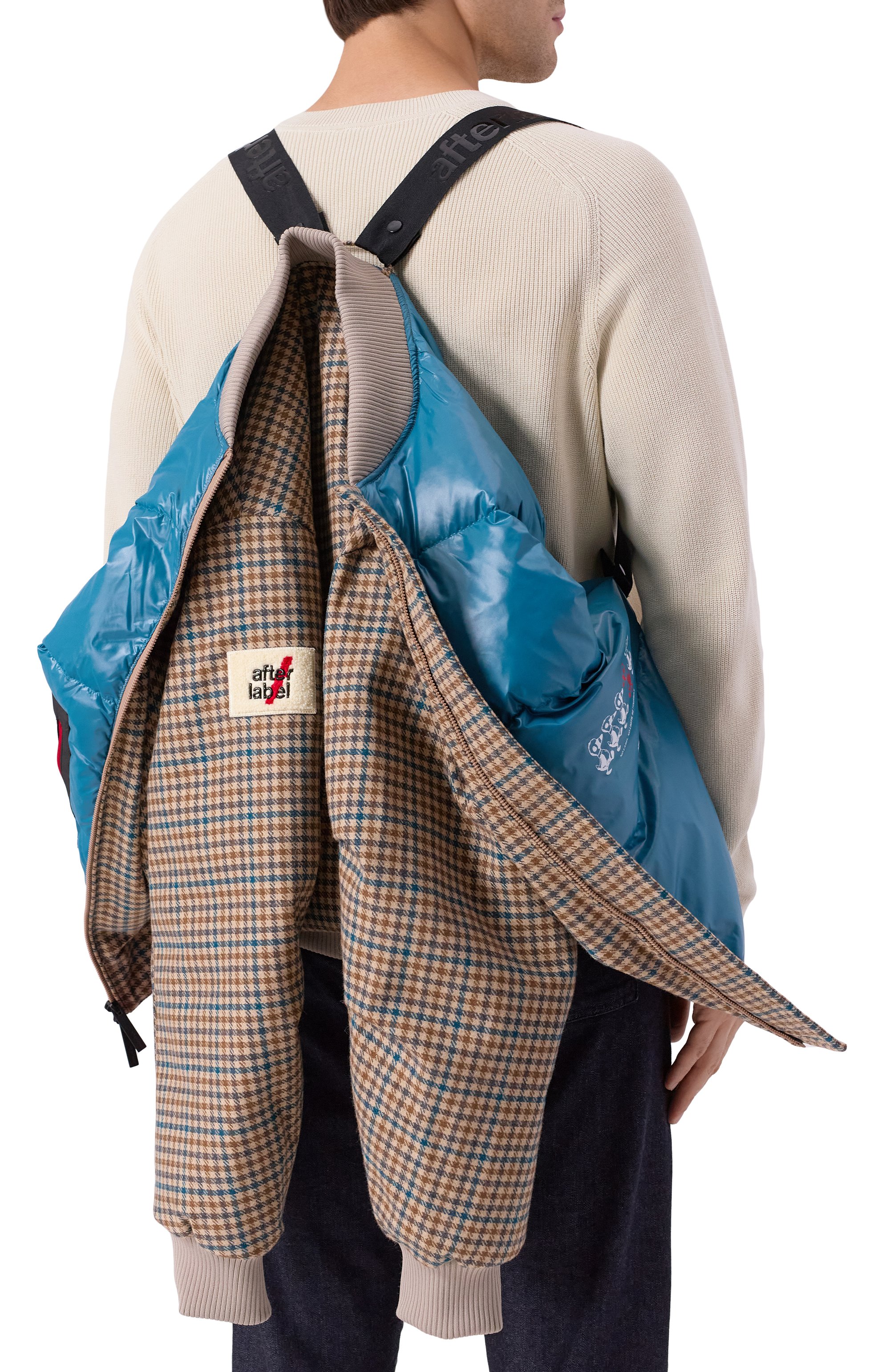 Пуховый бомбер AFTER LABEL, арт. G0RD0N/L107, фото 6