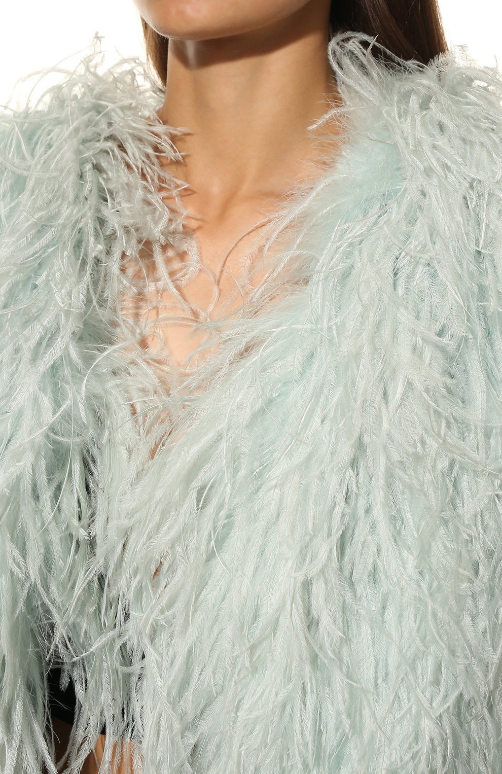 Жакет ELIE SAAB светло-зеленого цвета по цене 618000 руб., арт. 7843-R17, фото 5 Жакет ELIE SAAB, арт. 7843-R17, фото 5