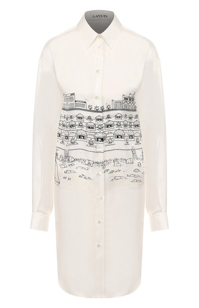 Женское шелковое платье LANVIN, арт. RW-DR301I-4434-P20