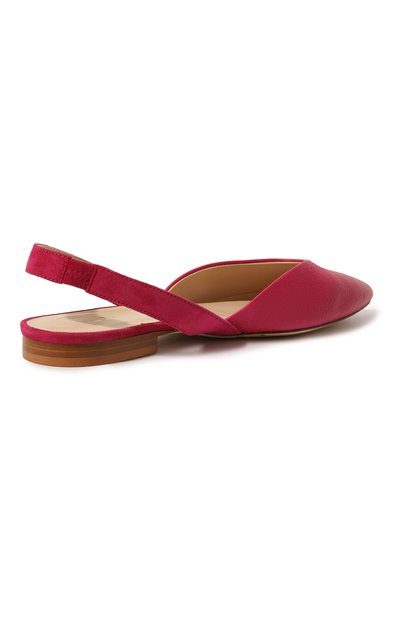 Кожаные балетки KITON фуксия цвета по цене 89950 руб., арт. D55809X04R99, фото 5 Кожаные балетки KITON, арт. D55809X04R99, фото 5