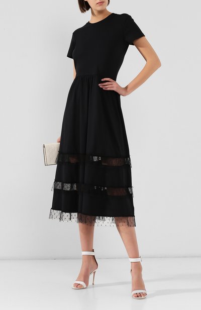 Хлопковое платье REDVALENTINO, арт. SR3MJ02E/4EV, фото 2