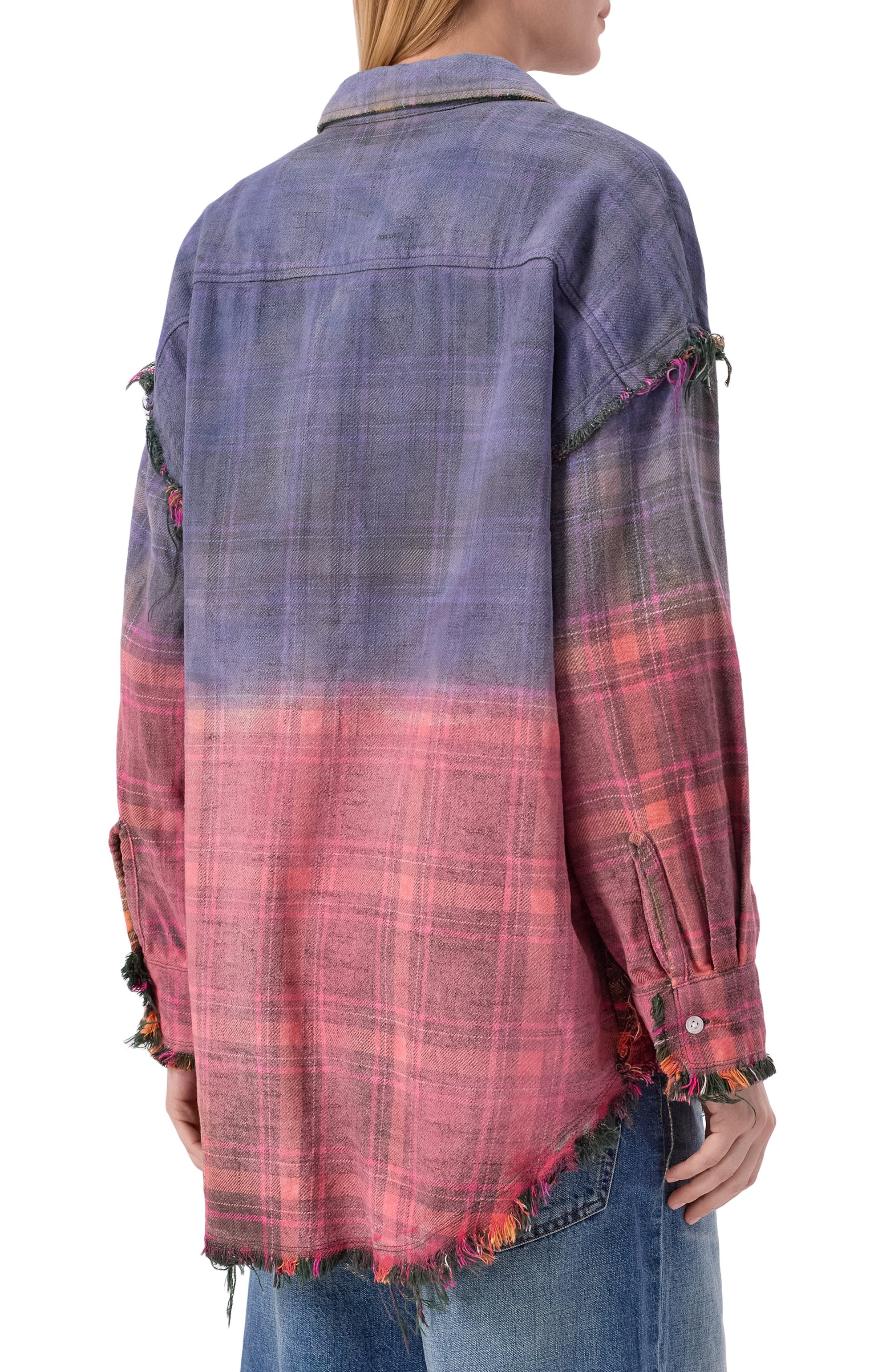 Двусторонняя рубашка R13, арт. R13WR463-R776B, фото 4