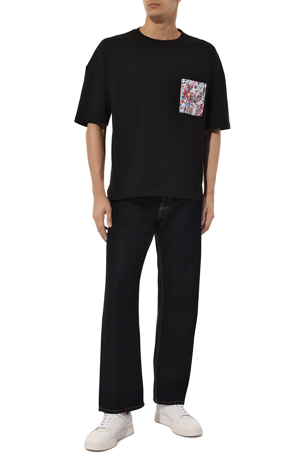 Хлопковая футболка KITON, арт. UMM052802, фото 2