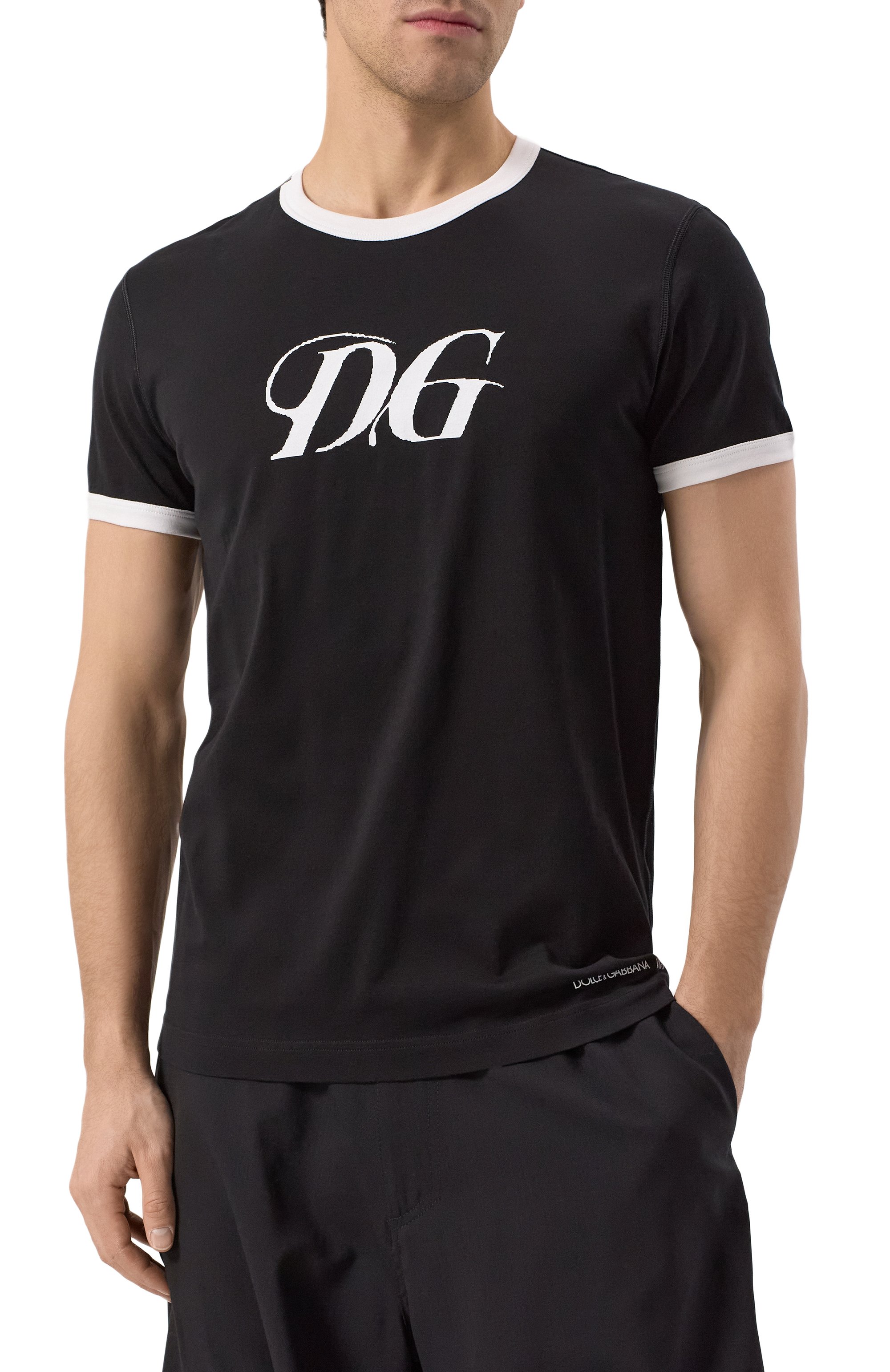 Хлопковая футболка DOLCE & GABBANA, арт. G8PV1T/G704Y, фото 3