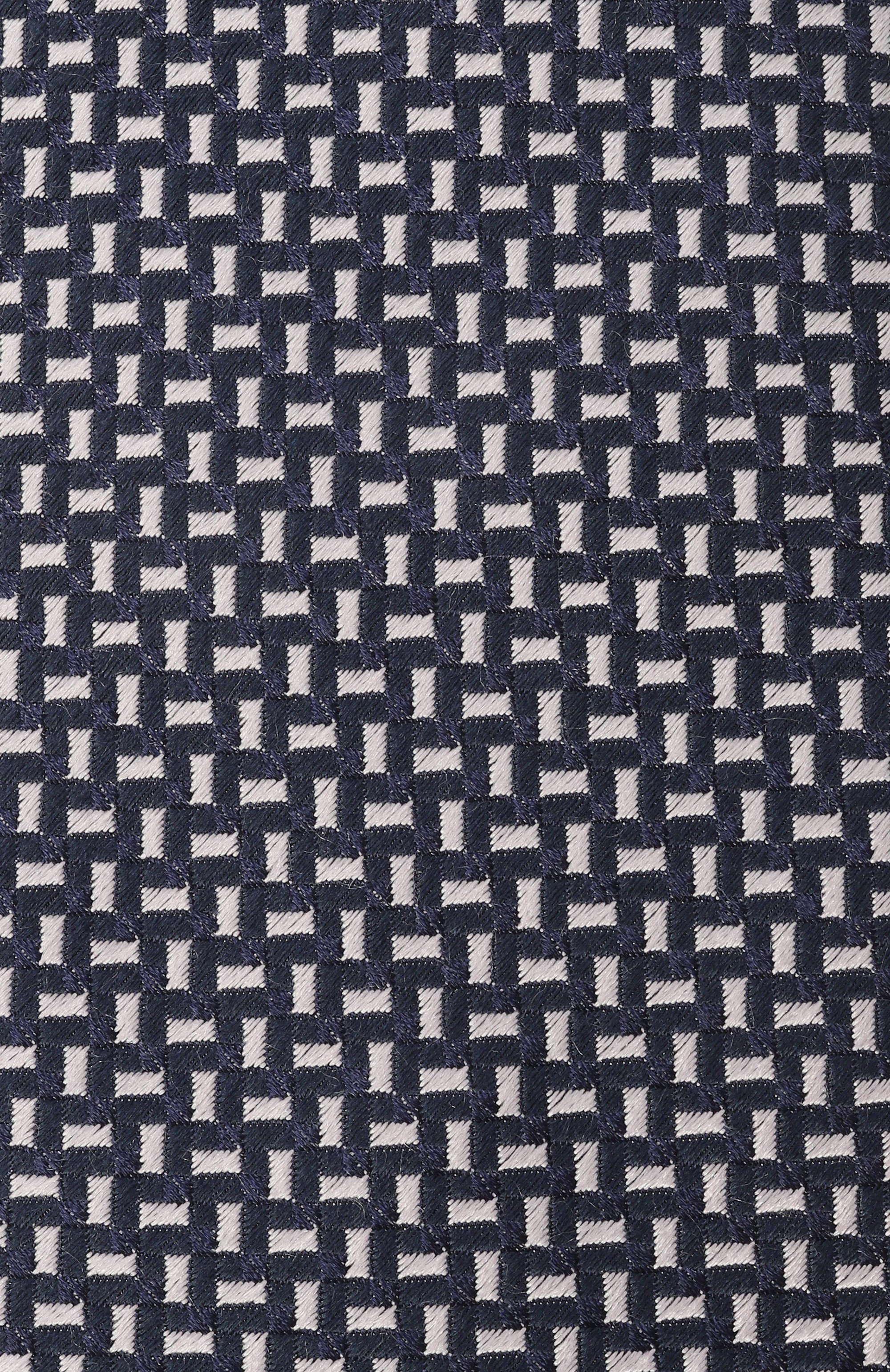 Шелковый галстук ZILLI темно-синего цвета по цене 38600 руб., арт. CRAV02M0600VSJQ00, фото 4 Шелковый галстук ZILLI, арт. CRAV02M0600VSJQ00, фото 4