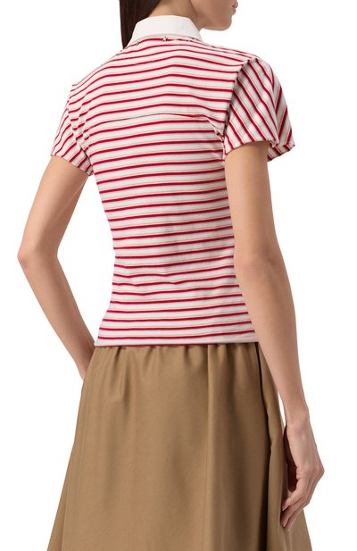 Хлопковое поло GOLDEN GOOSE DELUXE BRAND, арт. GWP02189.P001893, фото 4