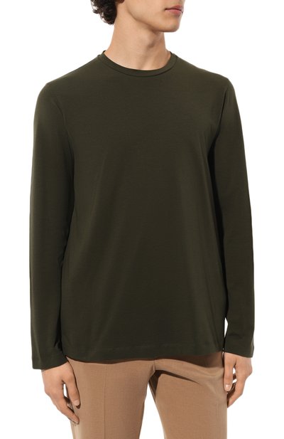 Хлопковый лонгслив CORNELIANI, арт. 92G581-3825013, фото 3