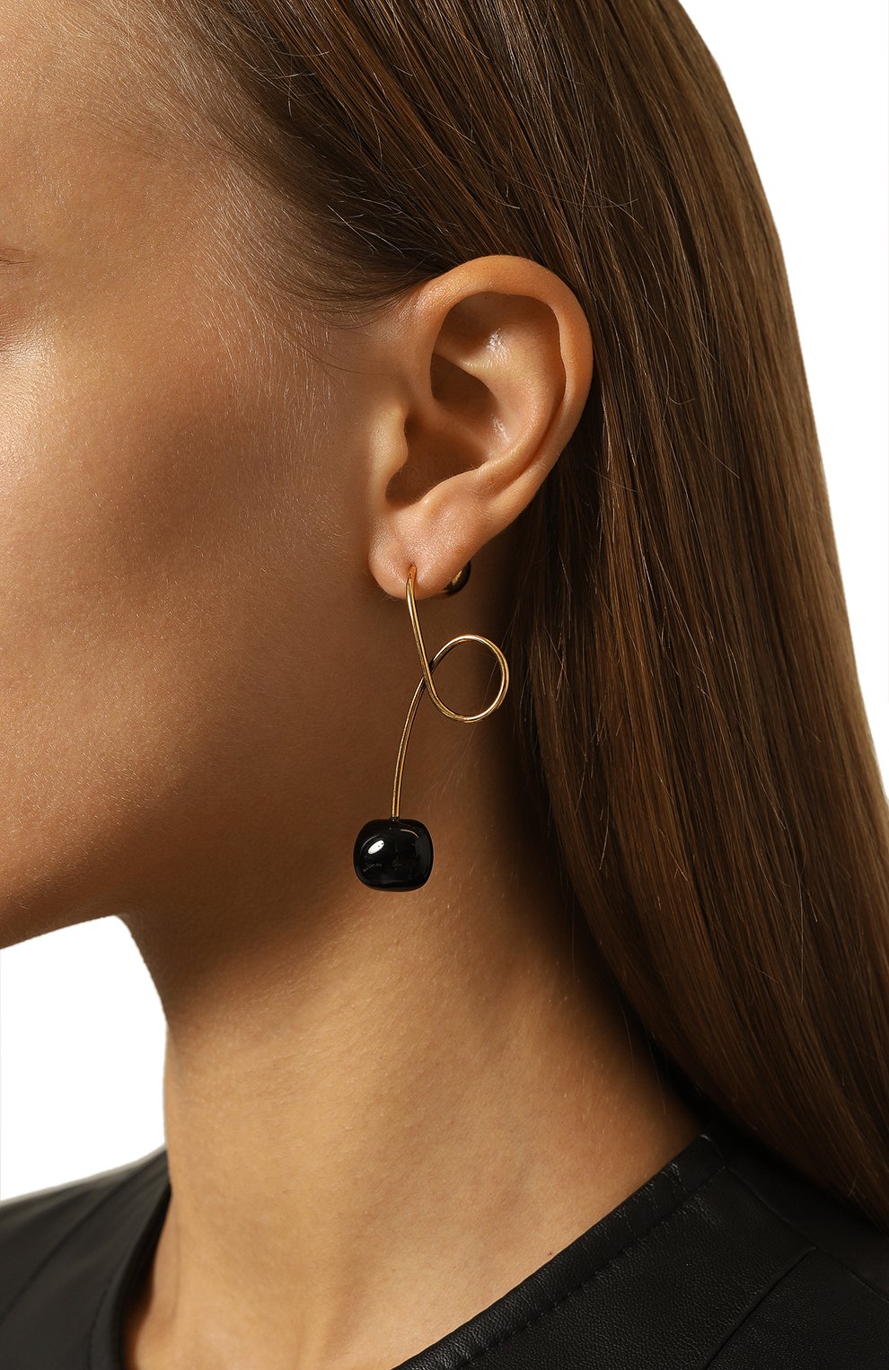 Серьги DRIES VAN NOTEN золотого цвета по цене 39050 руб., арт. 242-018221-062/G0LD, фото 2 Серьги DRIES VAN NOTEN, арт. 242-018221-062/G0LD, фото 2