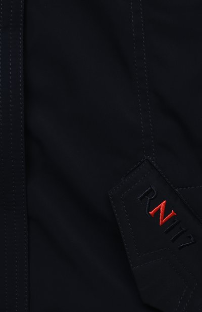 Парка с капюшоном RN 117. RUSSIAN NORTH 117 M ABOVE SEA LEVEL темно-синего цвета по цене 34000 руб., арт. RN18-D8-8, фото 3 Парка с капюшоном RN 117. RUSSIAN NORTH 117 M ABOVE SEA LEVEL, арт. RN18-D8-8, фото 3