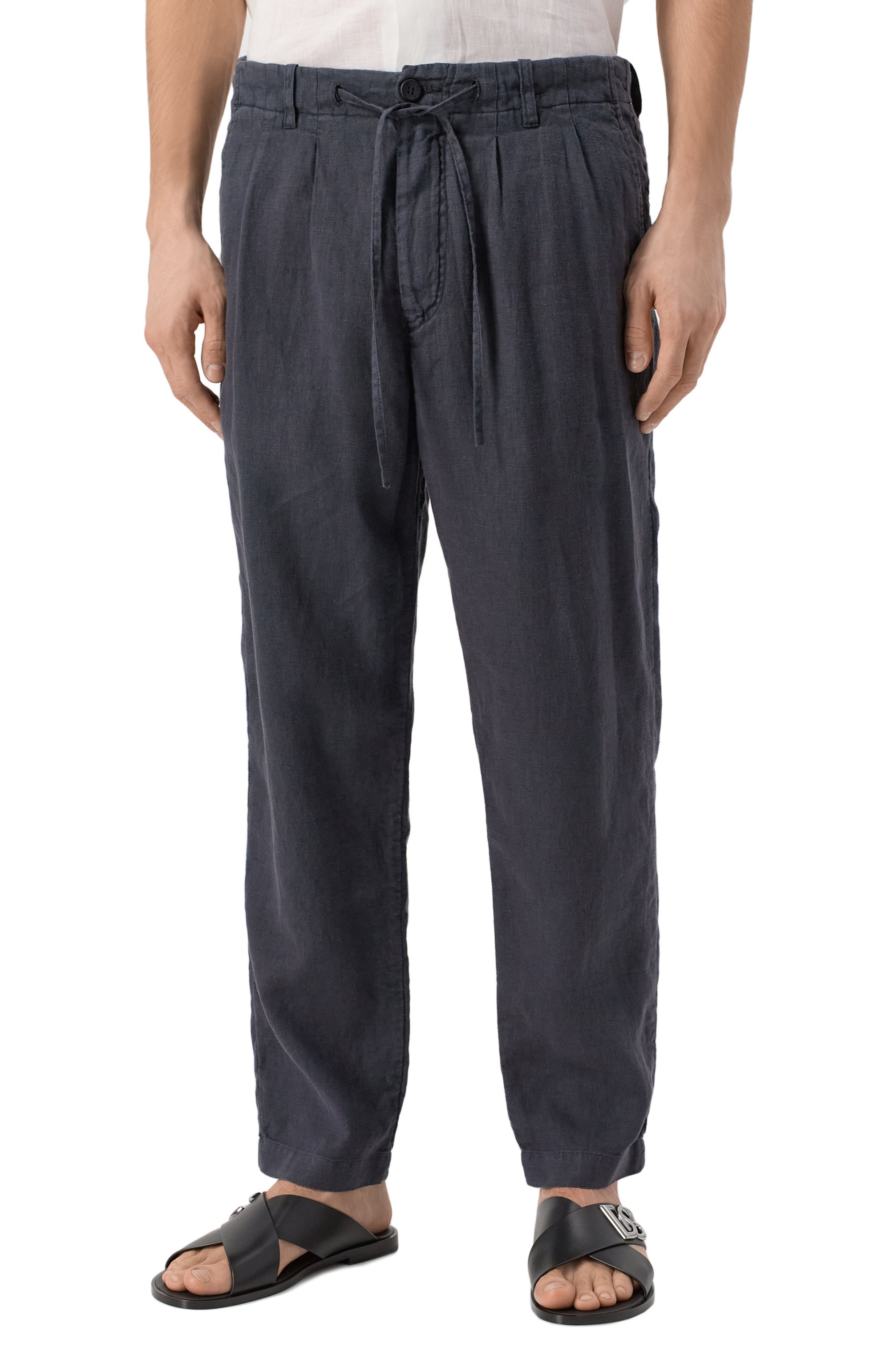 Льняные брюки HANNES ROETHER, арт. PA21PER.602/, фото 3