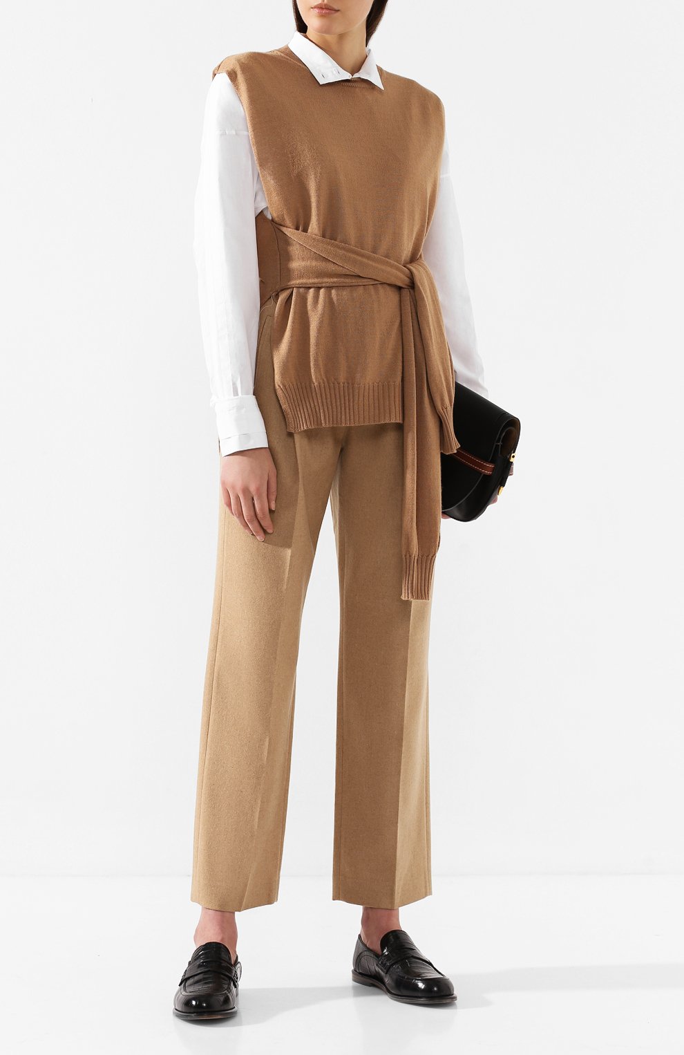 Жилет TELA бежевого цвета по цене 13800 руб., арт. A8 0147 07 T109, фото 2 Жилет TELA, арт. A8 0147 07 T109, фото 2