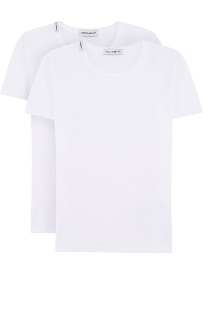 Хлопковый комплект из двух футболок DOLCE & GABBANA, арт. L4J703/G70CU, фото 1