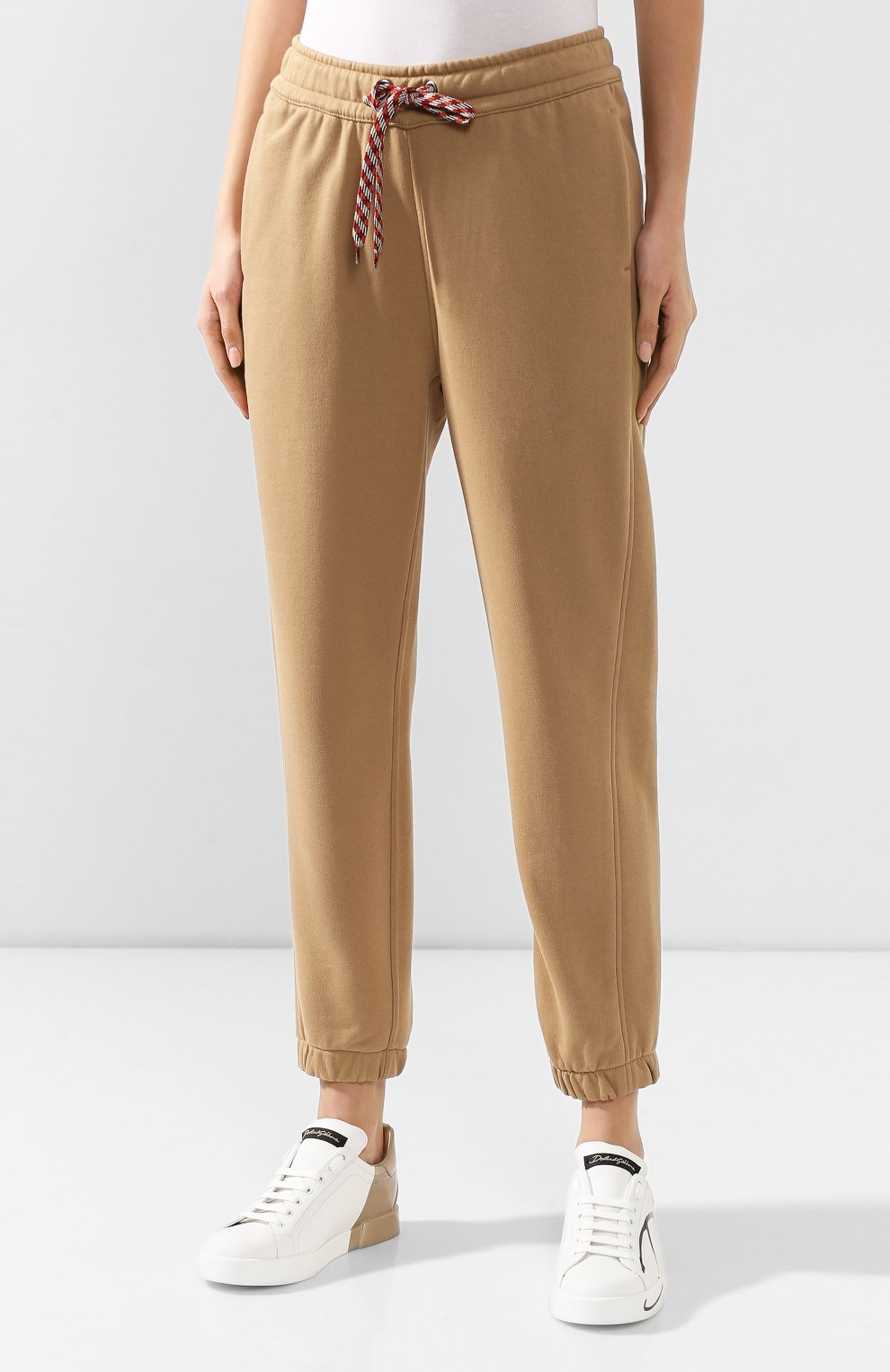 Хлопковые джоггеры BURBERRY бежевого цвета по цене 62500 руб., арт. 8020831, фото 3 Хлопковые джоггеры BURBERRY, арт. 8020831, фото 3