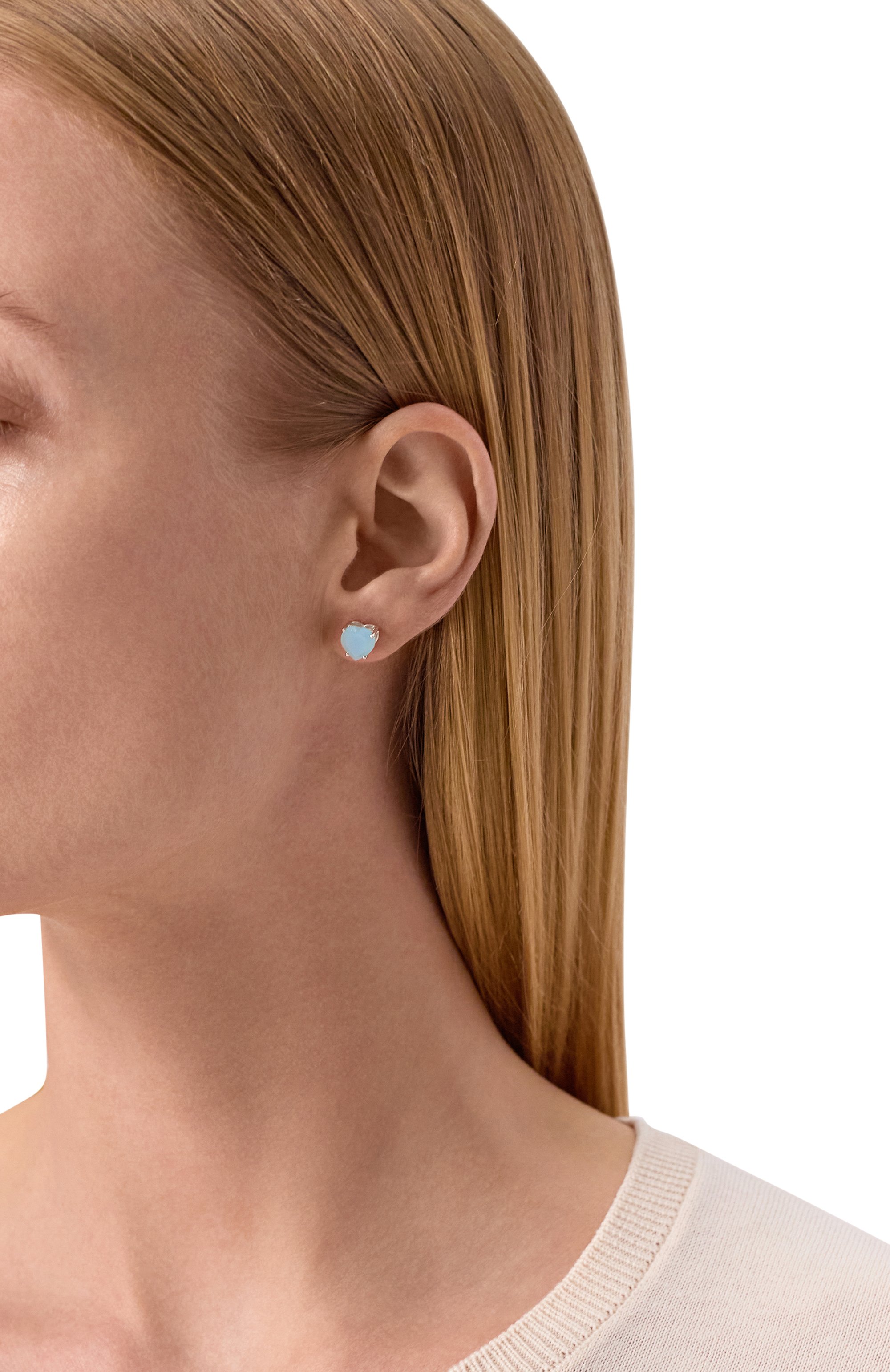 Серьги cartoon hearts MOONKA, арт. HRT-925SL-ST-AGT-BL, фото 2