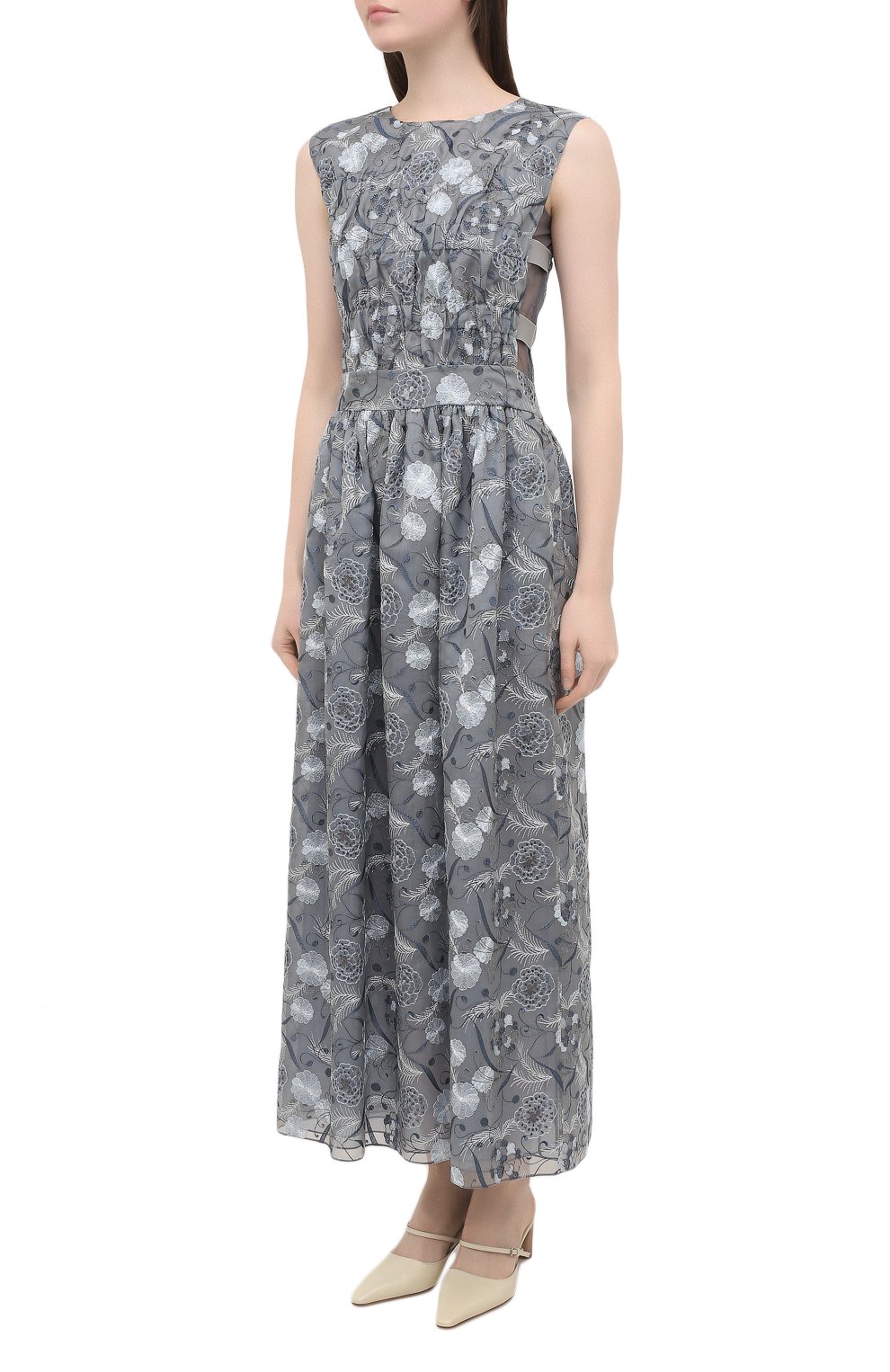 Шелковое платье GIORGIO ARMANI, арт. 1SHVA07L/T02BB, фото 3