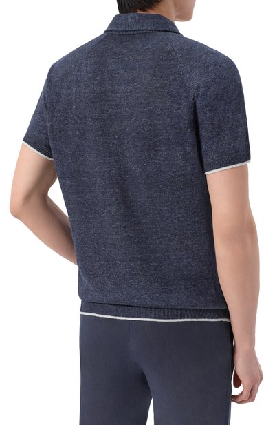 Льняное поло KITON, арт. UMK0982, фото 4