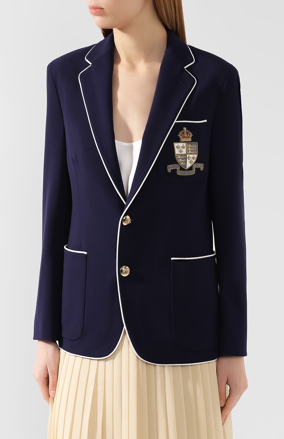 Шерстяной жакет RALPH LAUREN, арт. 290764176, фото 3