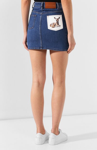 Джинсовая юбка BURBERRY, арт. 8010713, фото 4