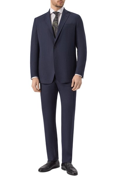 Мужской костюм из шерсти и шелка ZILLI, арт. SL2T0DM098412015Q