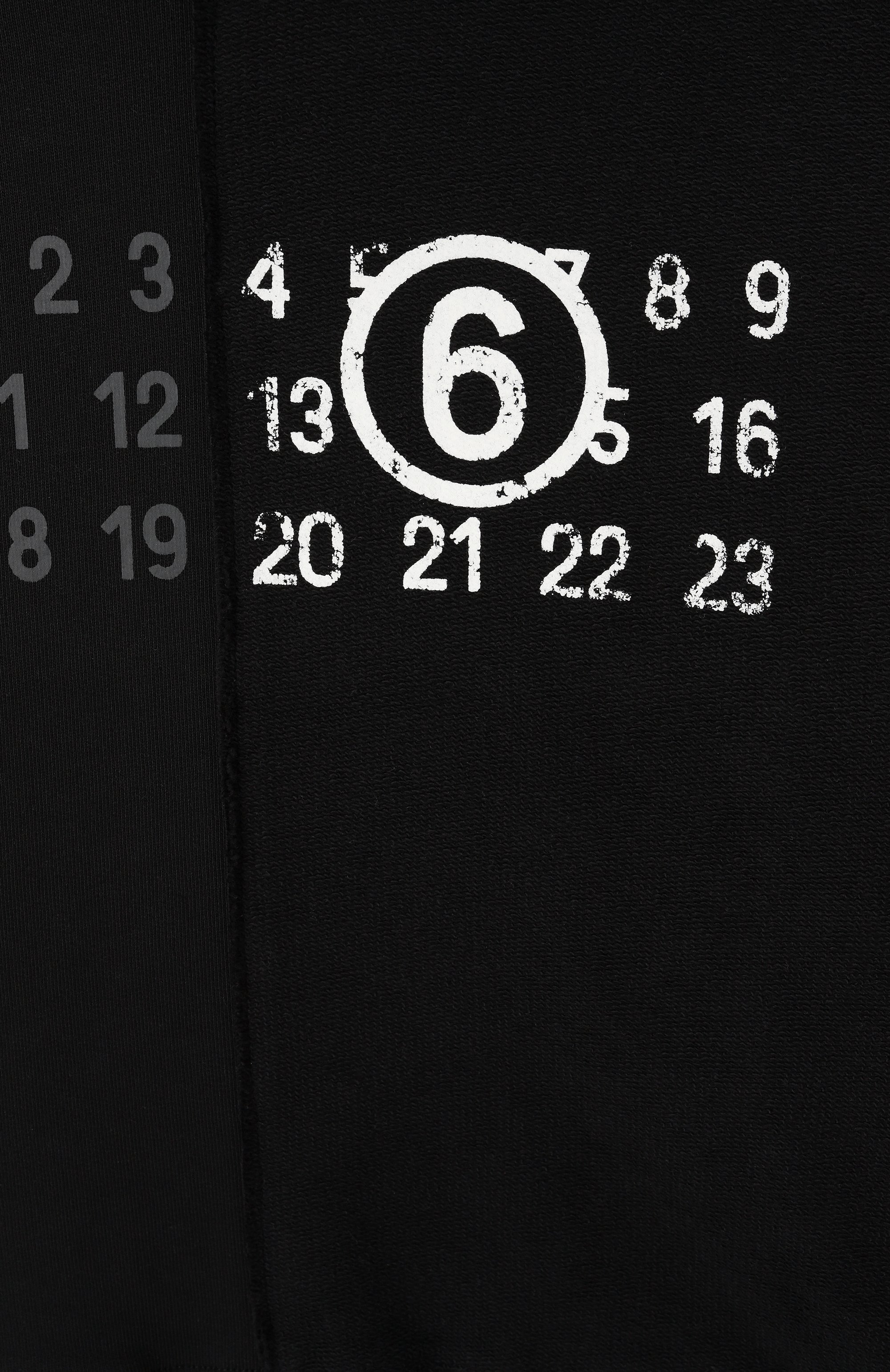 Хлопковое худи MM6, арт. M60768/MM04H, фото 3