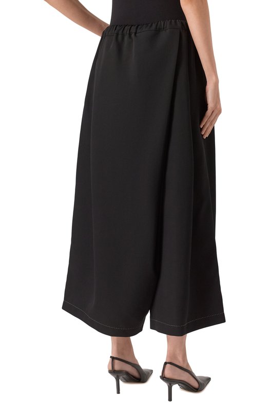Шерстяные брюки Marni PAMA0074S0/UTWA32 Чёрный  PAMA0074S0/UTWA32 Фото 4