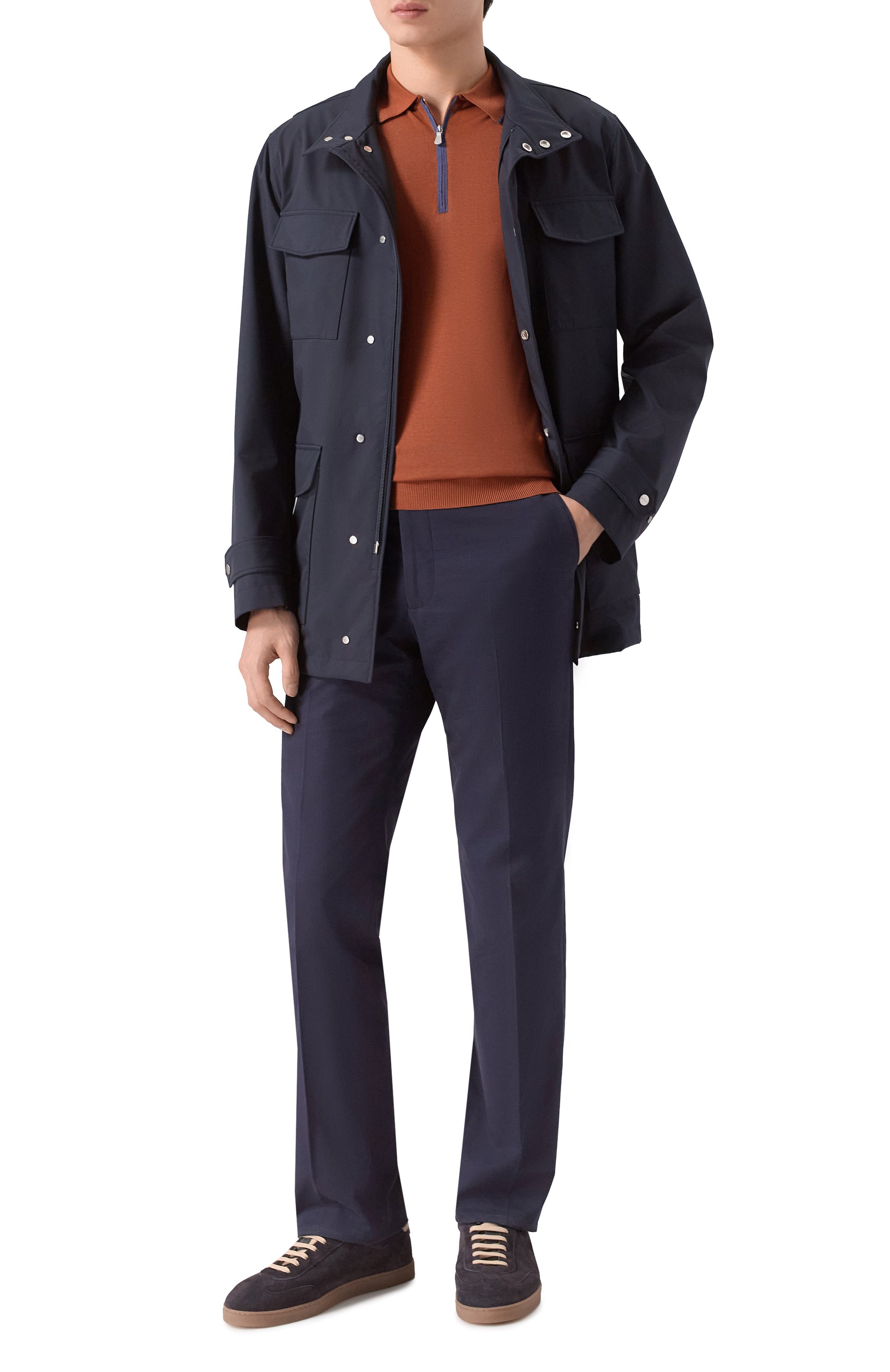 Шелковое поло GRAN SASSO, арт. 43166/23506, фото 2