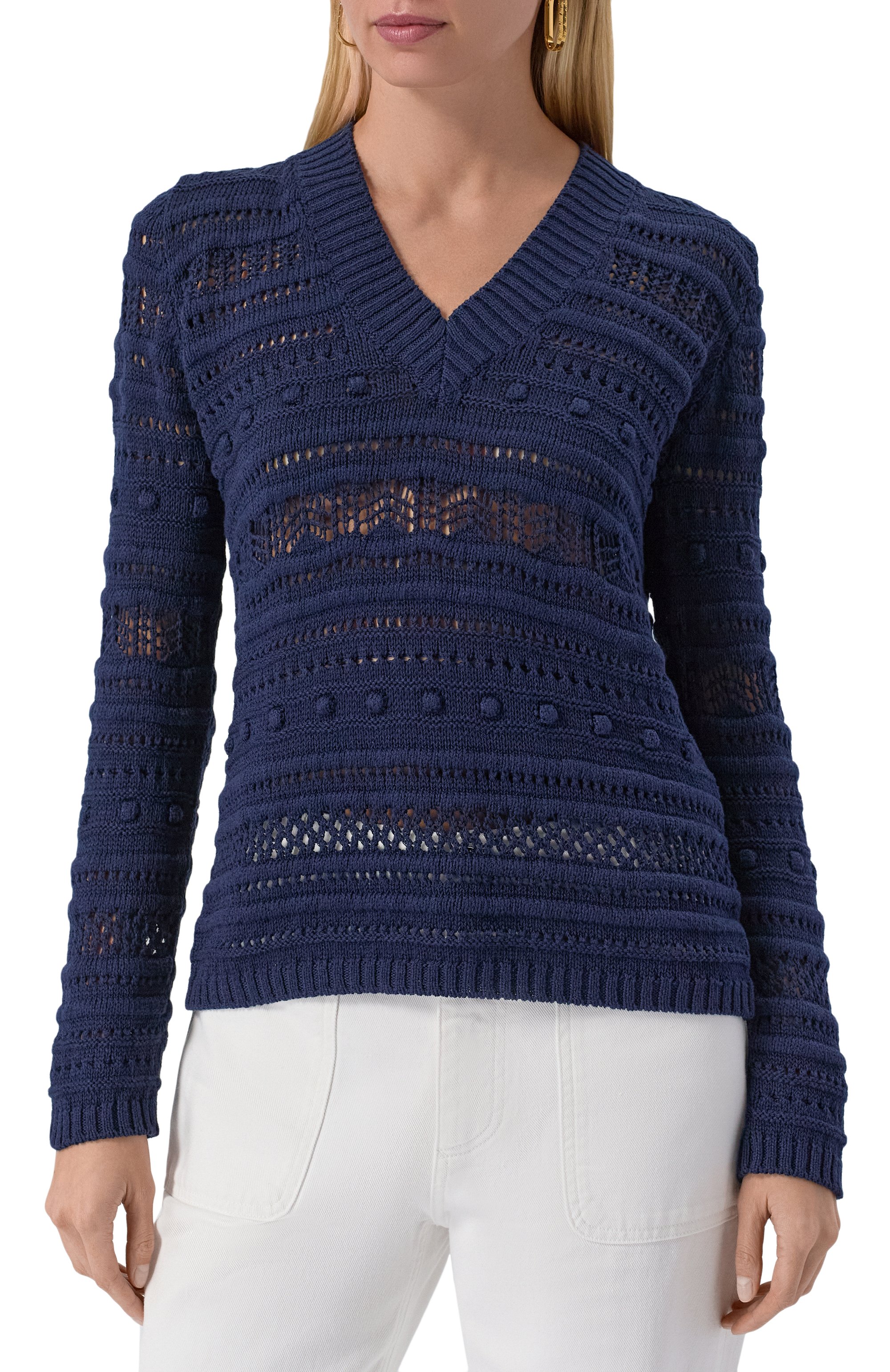 Пуловер из шелка и хлопка MVST, арт. WS60-1601MU, фото 3