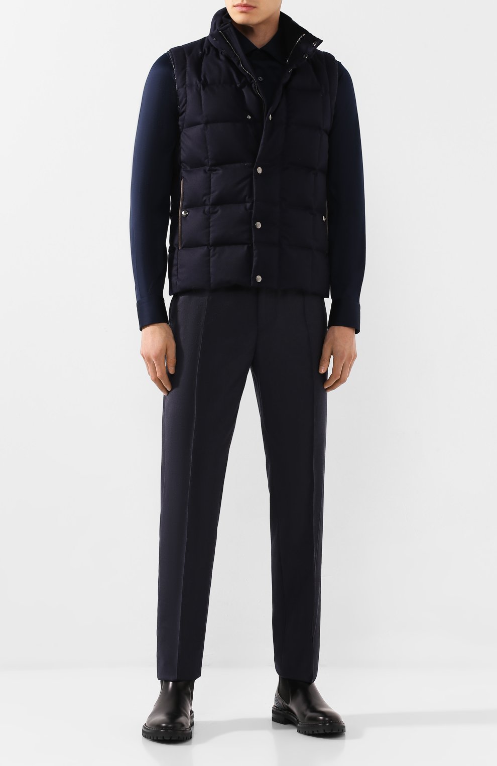 Шерстяные брюки PAL ZILERI, арт. P31NR406---B2168, фото 2