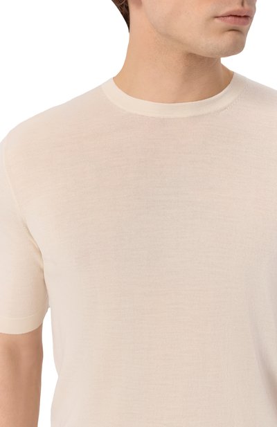 Джемпер из шерсти и шелка ANDREA CAMPAGNA, арт. TS0MC/LSC18R, фото 5