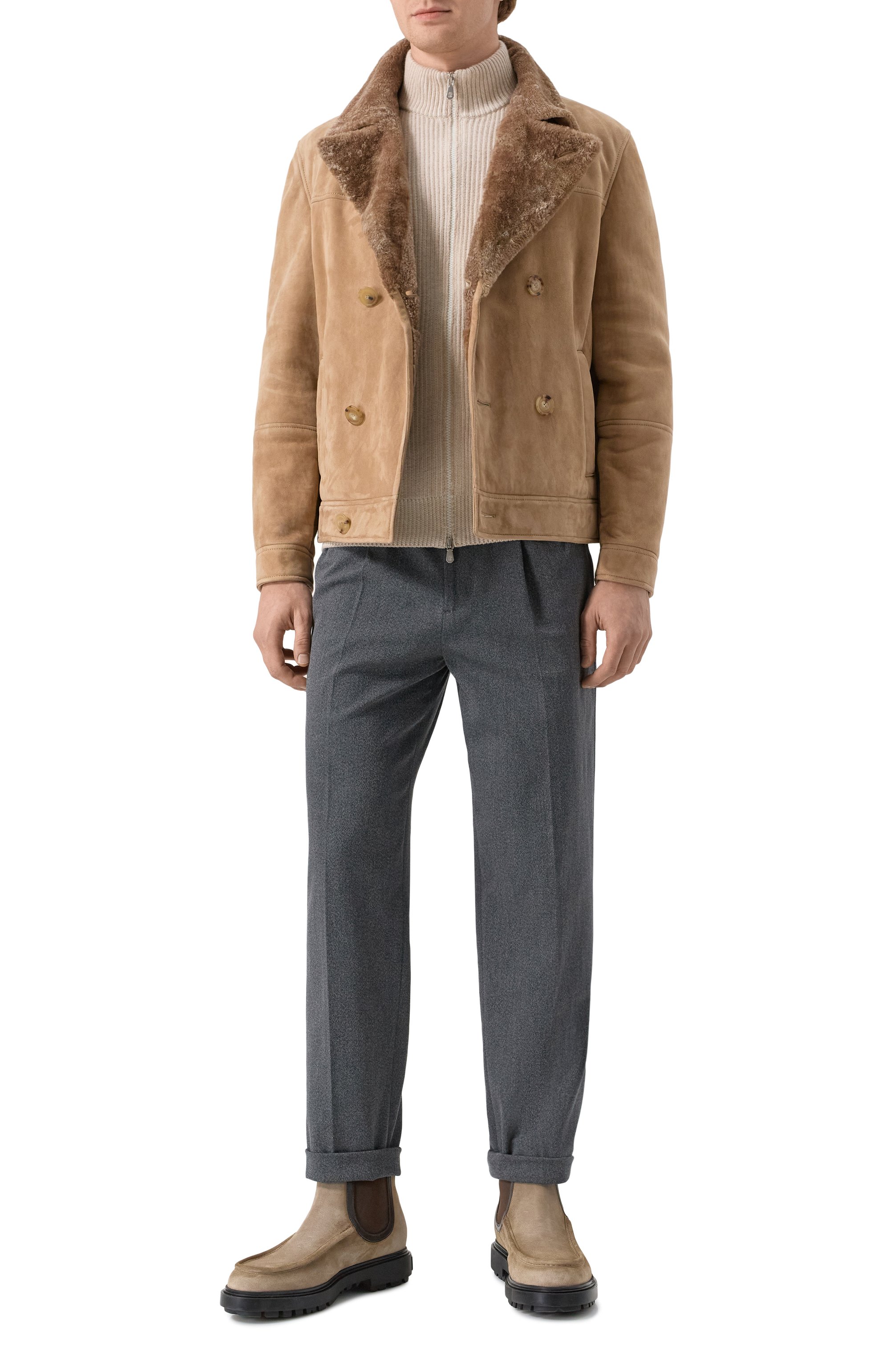 Дубленка из овчины BRUNELLO CUCINELLI, арт. MPMLV2003, фото 2