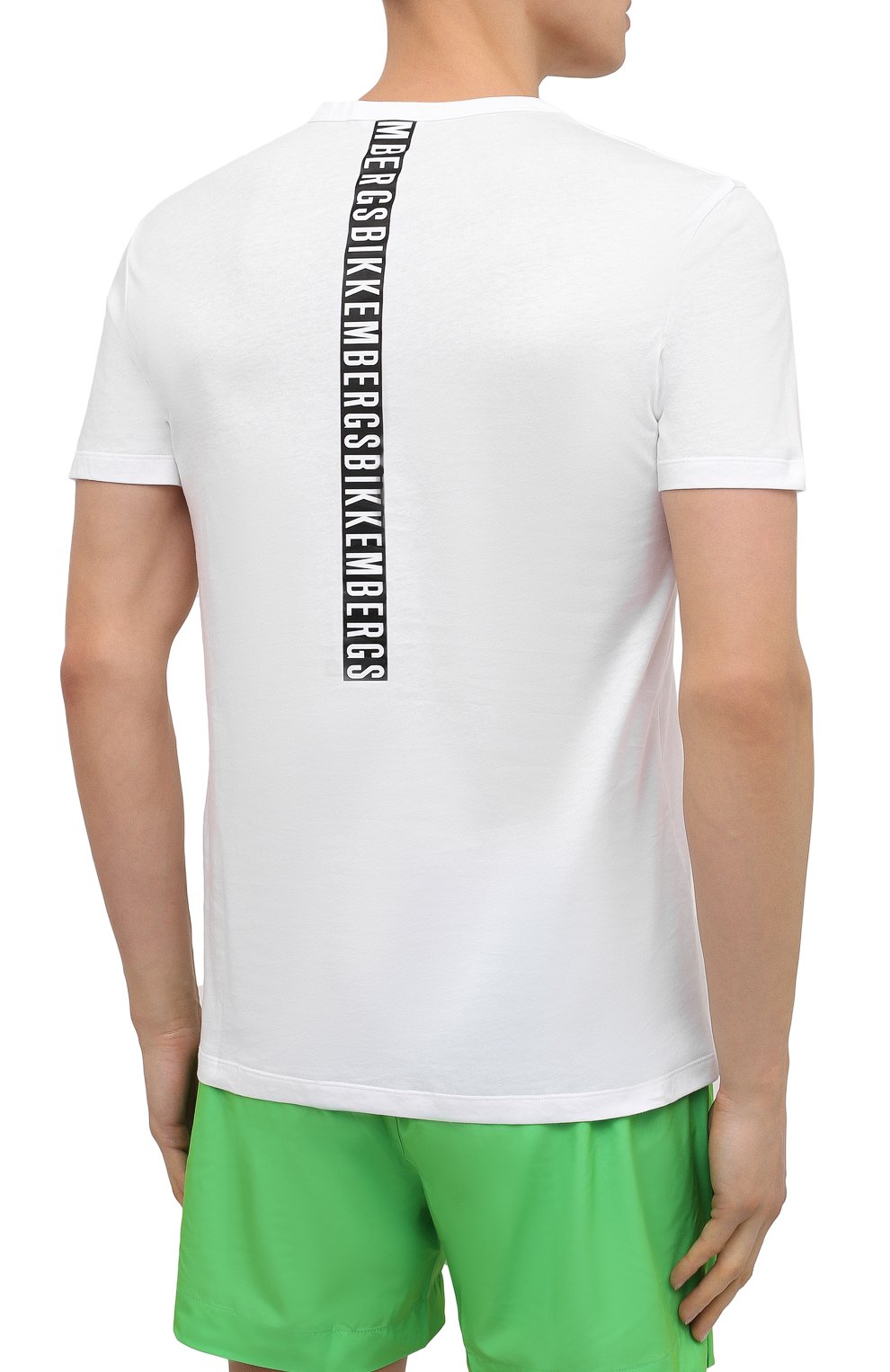 Хлопковая футболка DIRK BIKKEMBERGS, арт. VBKB04877, фото 4