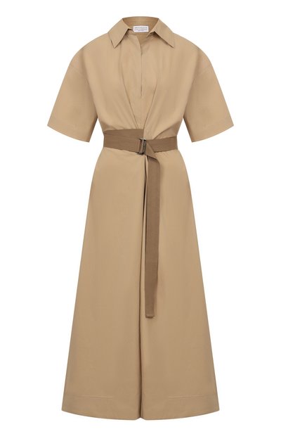 Женское хлопковое платье BRUNELLO CUCINELLI, арт. M0H93A5306