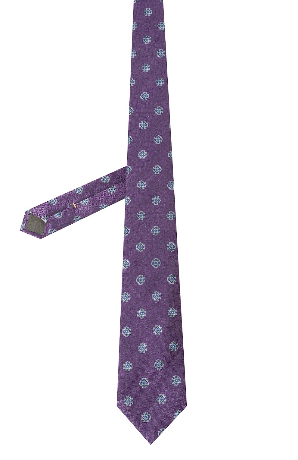 Шелковый галстук CANALI фиолетового цвета по цене 17600 руб., арт. 18/HJ03661, фото 3 Шелковый галстук CANALI, арт. 18/HJ03661, фото 3