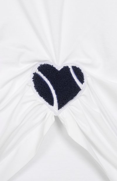 Хлопковая футболка MONNALISA, арт. 11E611, фото 3