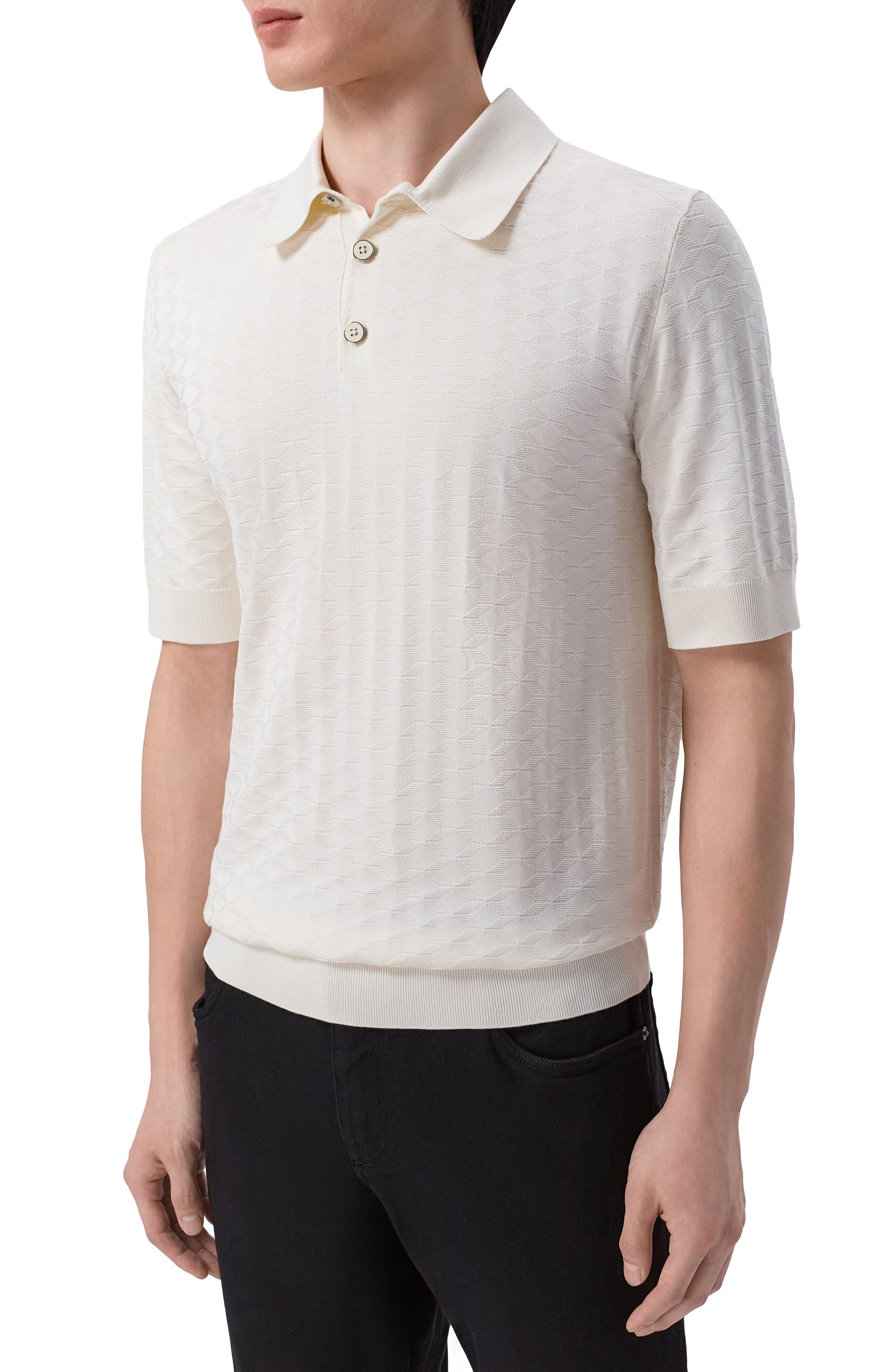 Шелковое поло DOLCE & GABBANA, арт. GXZ02Z/JBS0F, фото 3