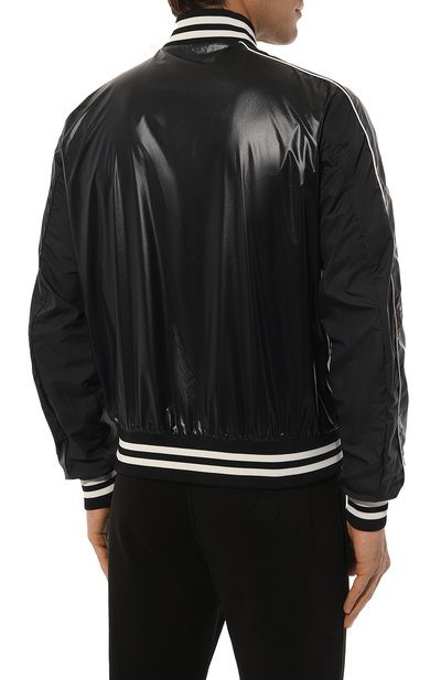 Бомбер dayu MONCLER черного цвета по цене 89950 руб., арт. 1A001-37-5960D, фото 4 Бомбер dayu MONCLER, арт. 1A001-37-5960D, фото 4