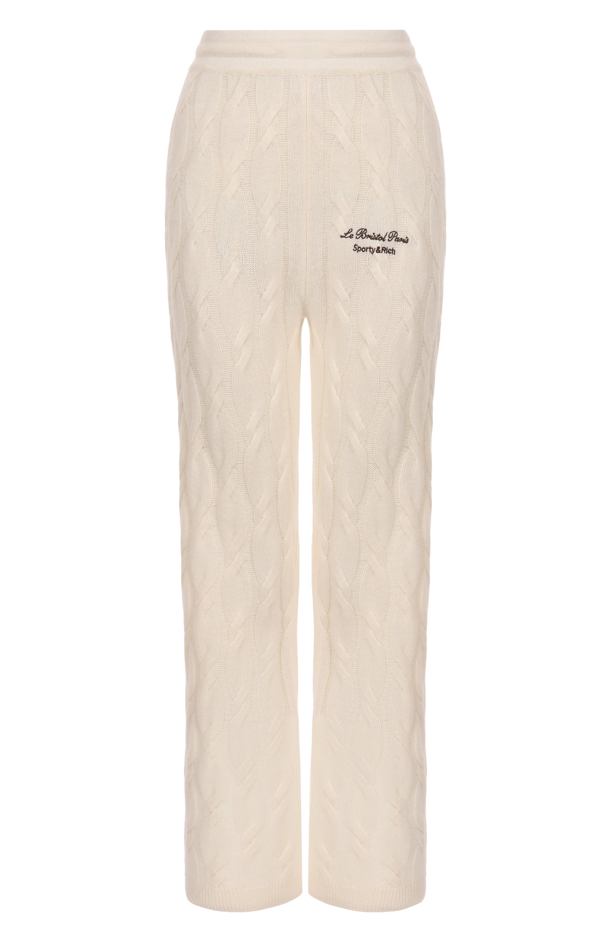 Брюки из кашемира и шерсти sporty & rich x le bristol paris SPORTY AND RICH, арт. PA041517619CR01, фото 1