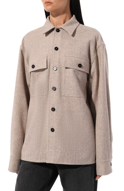 Шерстяная рубашка JIL SANDER, арт. J40DL0124/J40119, фото 3