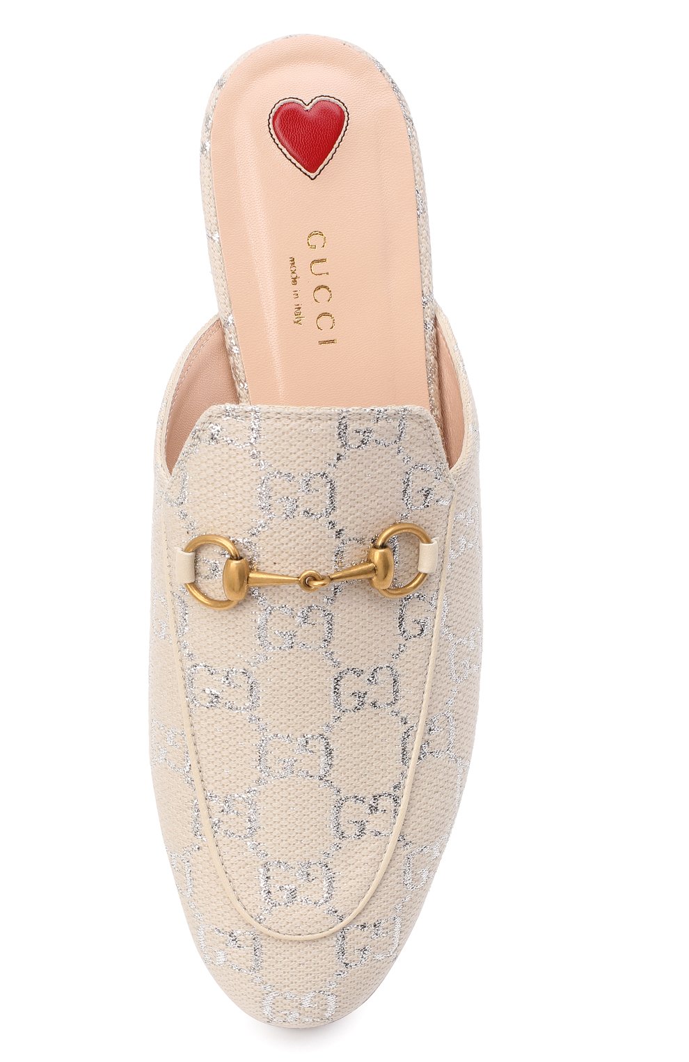 Текстильные сабо princetown GUCCI, арт. 475094/2C820, фото 5