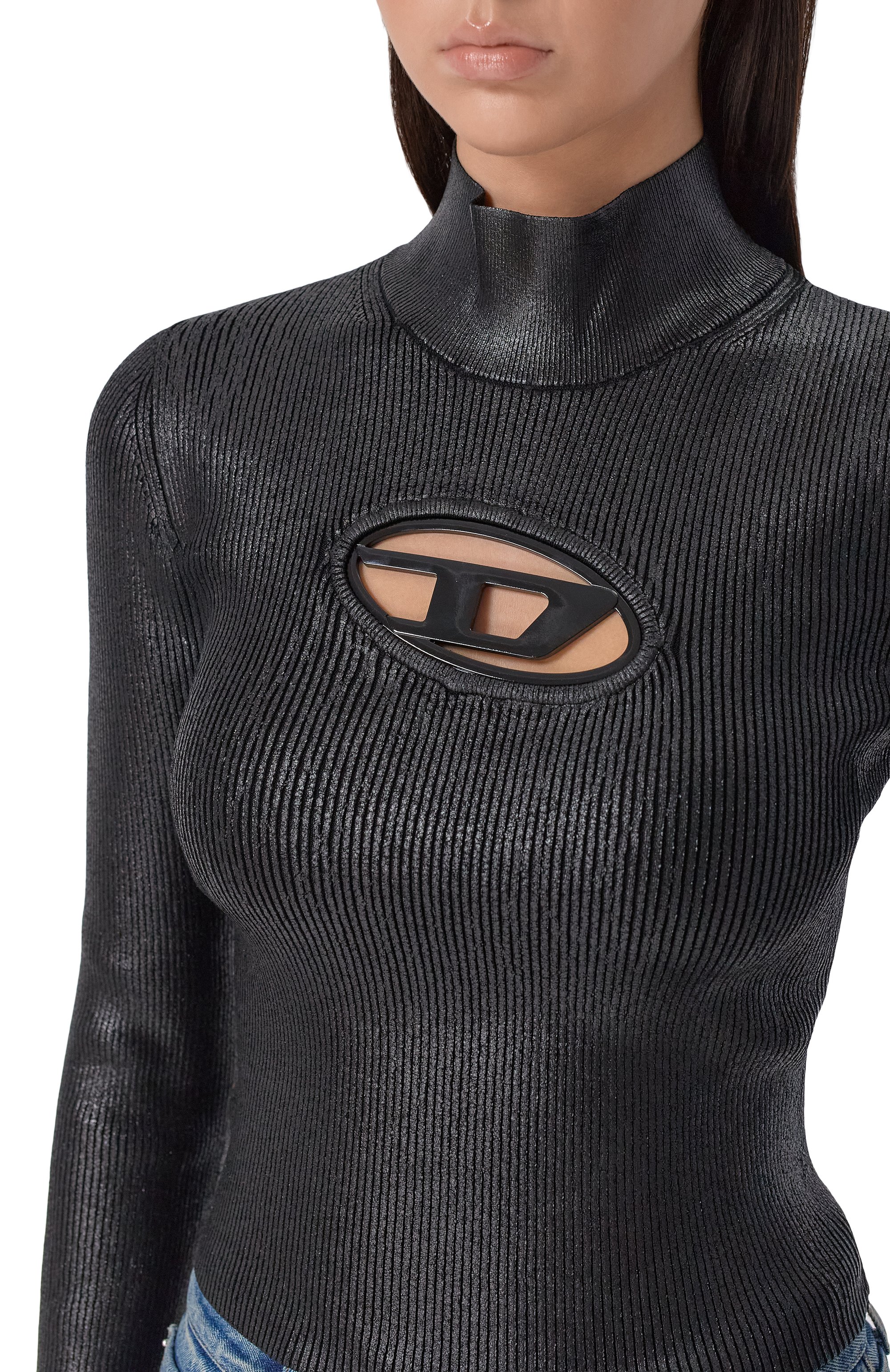 Водолазка из вискозы DIESEL, арт. A14187/0QVCE, фото 5