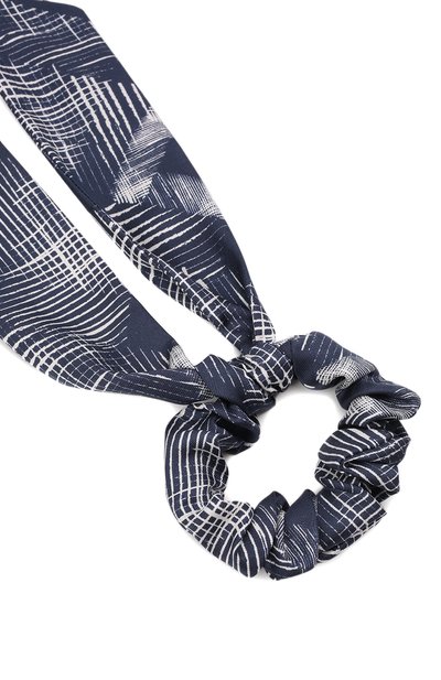 Резинка для волос GIORGIO ARMANI темно-синего цвета по цене 18500 руб., арт. 790800/2R145, фото 3 Резинка для волос GIORGIO ARMANI, арт. 790800/2R145, фото 3