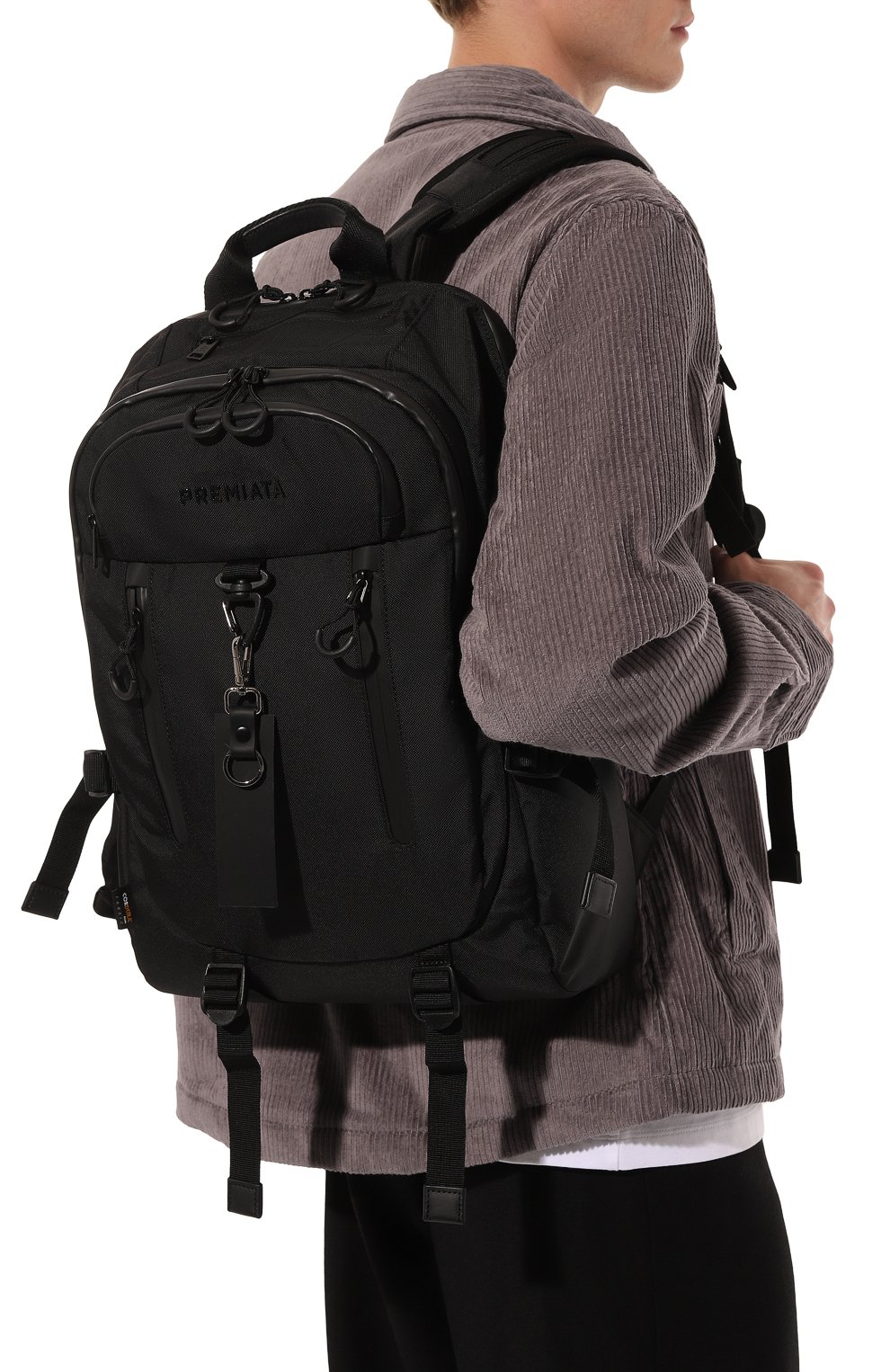 Рюкзак ventura PREMIATA черного цвета по цене 42525 руб., арт. VENTURA/VAR 2127, фото 2 Рюкзак ventura PREMIATA, арт. VENTURA/VAR 2127, фото 2