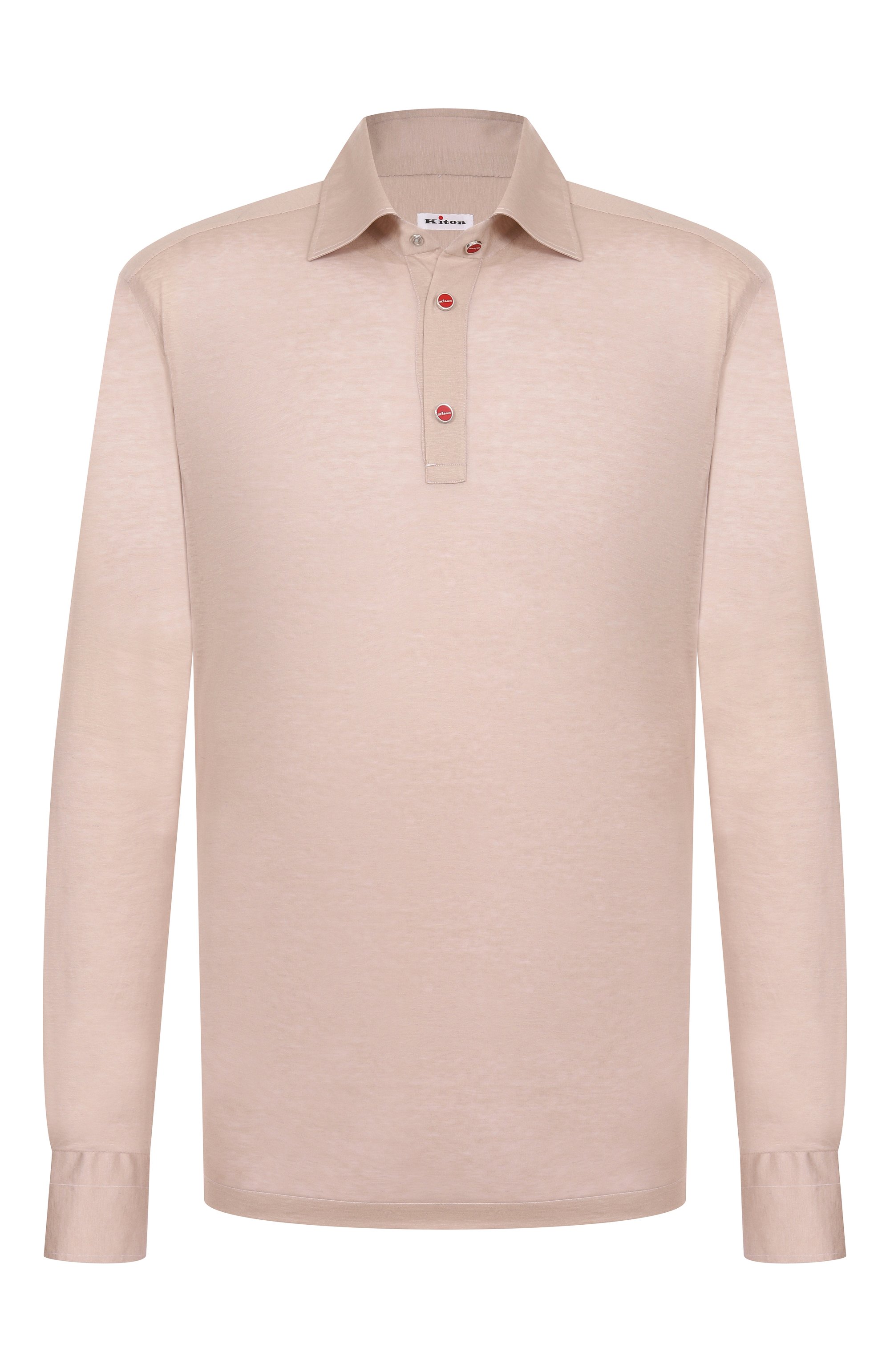 Поло из лиоцелла и хлопка KITON, арт. UMCP0SH0924206, фото 1