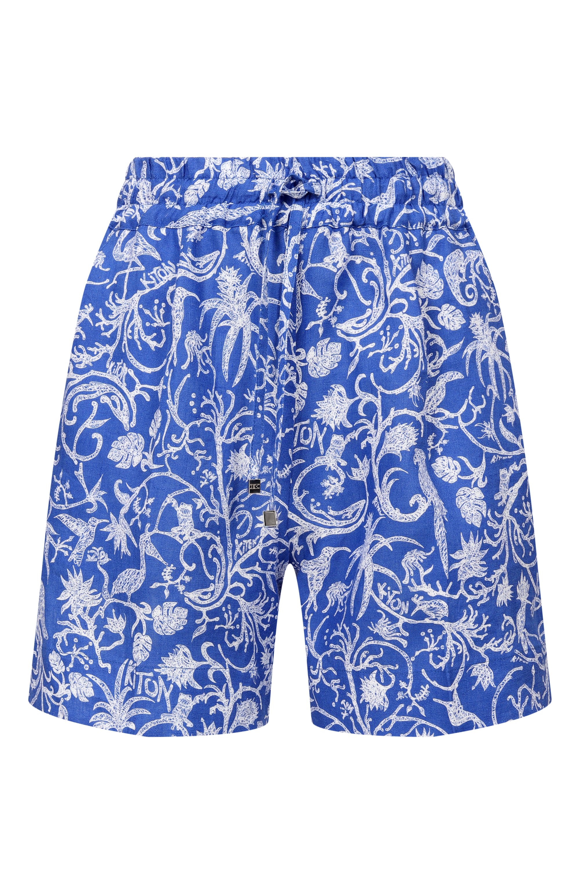 Льняные шорты KITON, арт. D58114H08903, фото 1