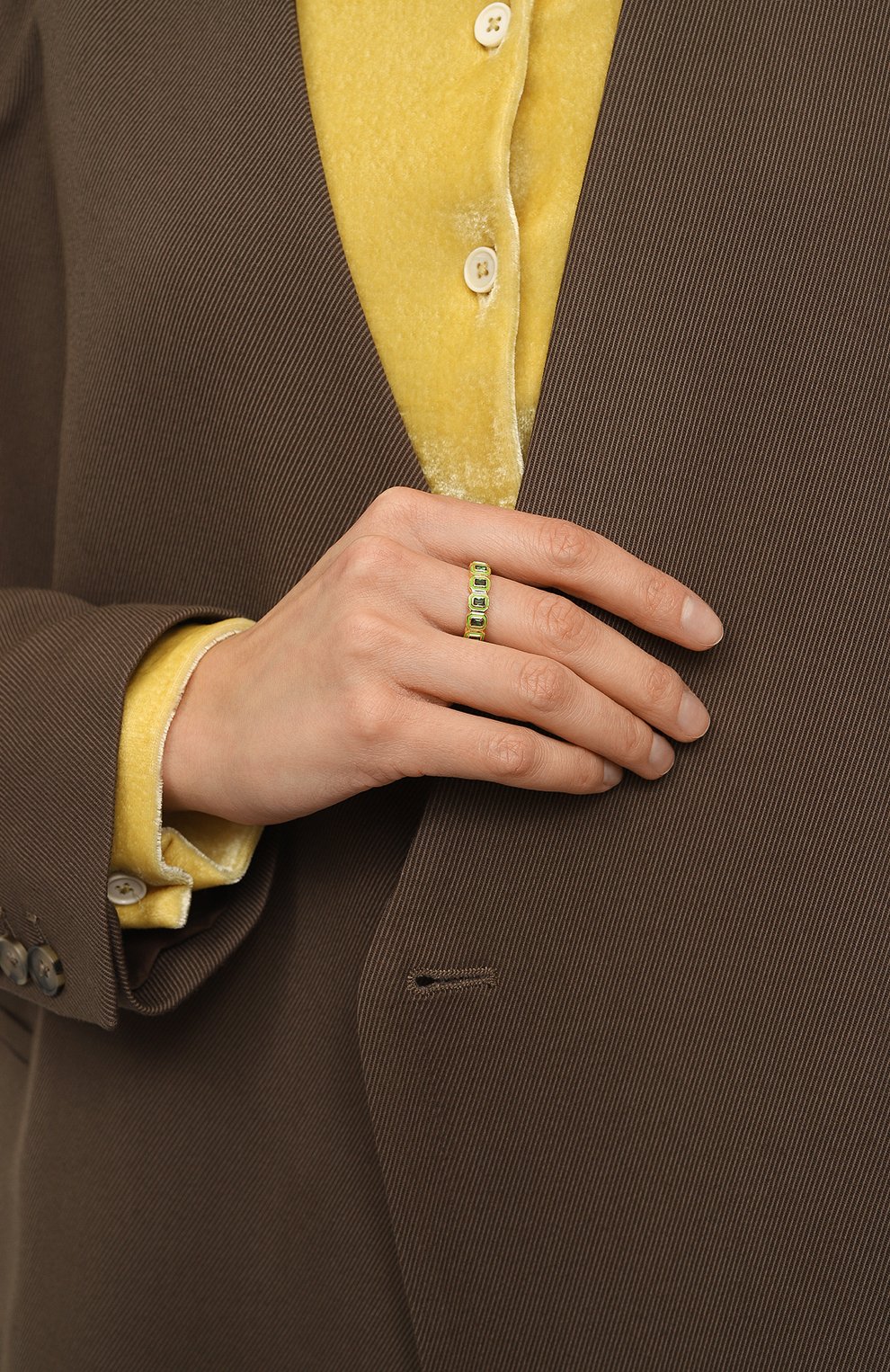 Кольцо LUV AJ, арт. ENAM-R-BBR-BG-G-6, фото 2