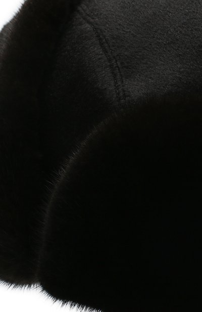 Шапка-ушанка из меха норки ZILLI, арт. MHQ-0RS00-30337/1002, фото 3