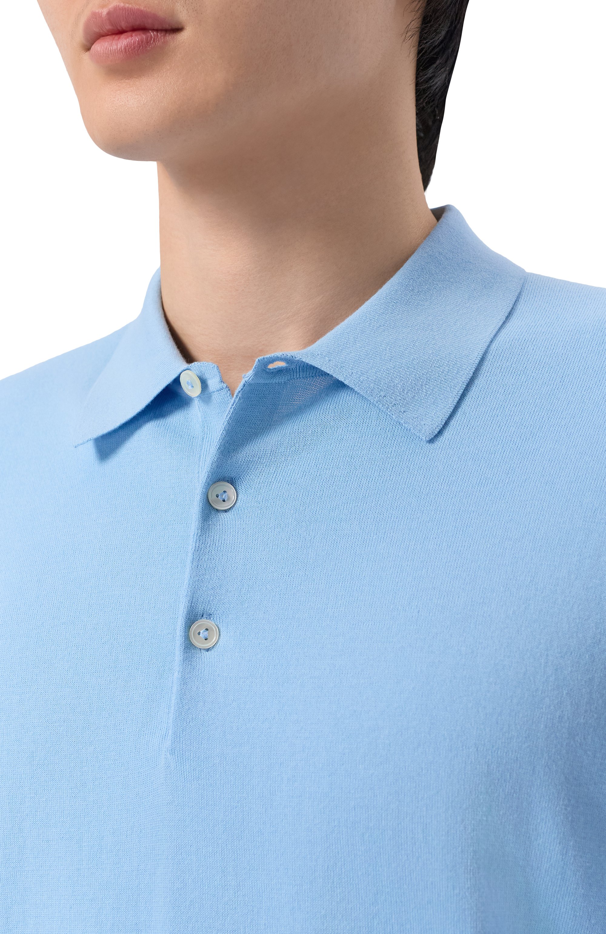 Поло из хлопка и шелка VAN LAACK, арт. VL-SABRI-SB/S00376, фото 5