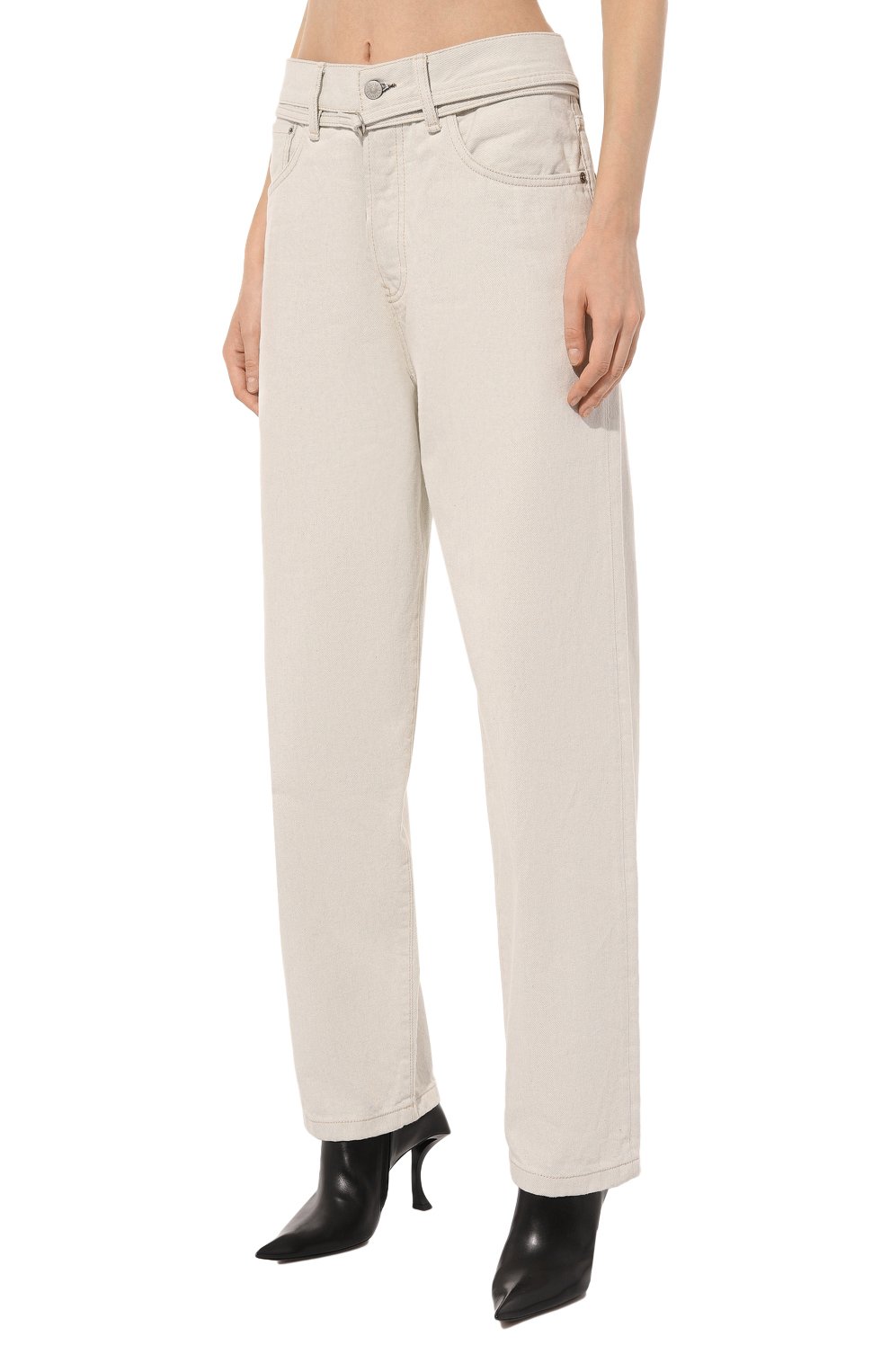 Джинсы ACNE STUDIOS кремового цвета по цене 41250 руб., арт. ACNE STUDI0S 1991 T0J P0LARBUR, фото 3 Джинсы ACNE STUDIOS, арт. ACNE STUDI0S 1991 T0J P0LARBUR, фото 3