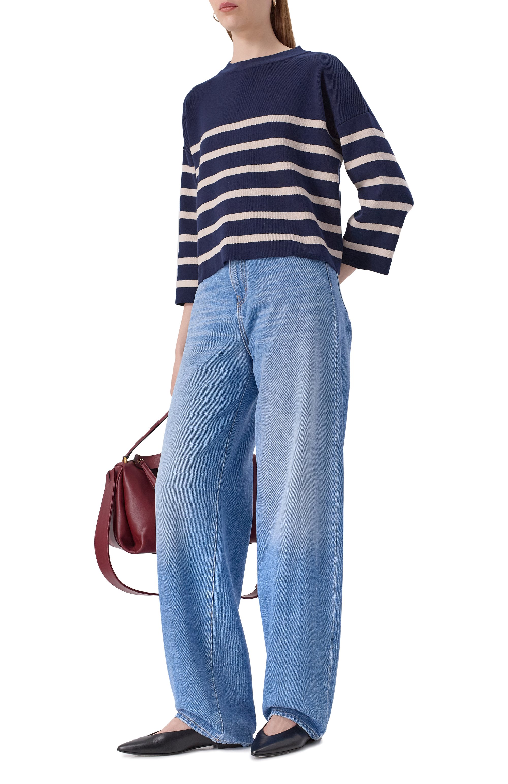 Хлопковый пуловер WEEKEND MAX MARA, арт. PINIDE, фото 2