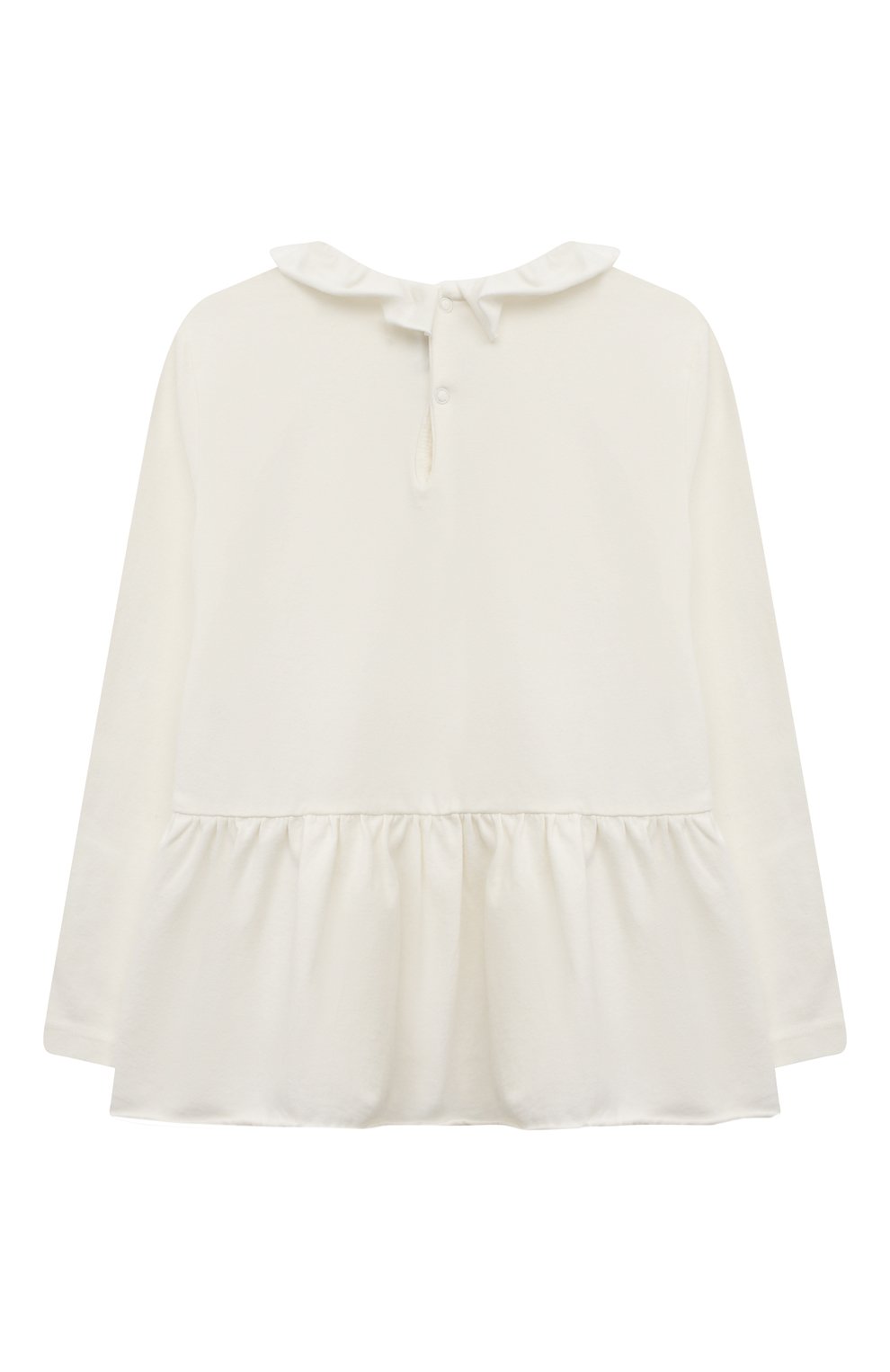 Хлопковая блузка IL GUFO белого цвета по цене 9255 руб., арт. A22TA319M7016/10A-14A, фото 2 Хлопковая блузка IL GUFO, арт. A22TA319M7016/10A-14A, фото 2